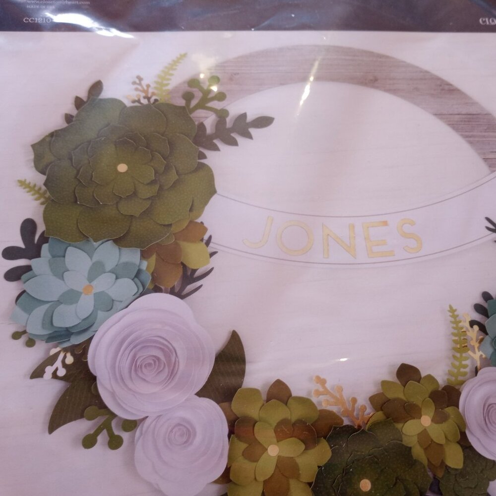 Close to my Heart, CTMH Welcome Home Craft Wreath Kit